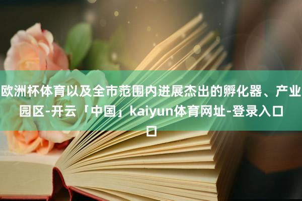 欧洲杯体育以及全市范围内进展杰出的孵化器、产业园区-开云「中国」kaiyun体育网址-登录入口
